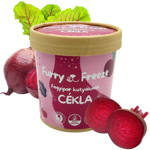 Furry Freeze® - Kutyafagyi ajándék Szilikonformával - Cékla