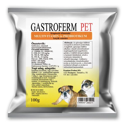 Gastroferm Pet - Multivitamin és Probiotikum