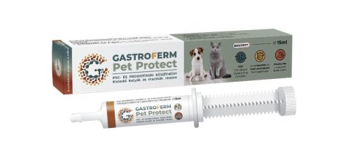 Gastroferm Pet Protect - Pre- és Probiotikum Paszta (Kistestű kutyáknak, cicáknak)