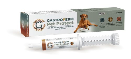 Gastroferm Pet Protect - Pre- és Probiotikum Paszta (Nagytestű kutyáknak)