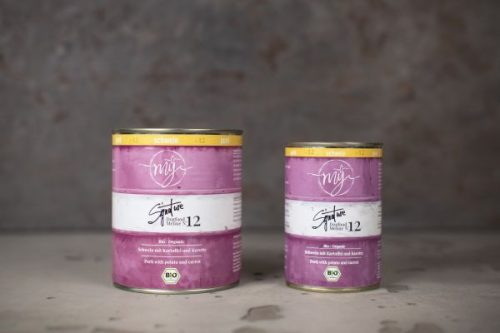 mÿ dog food signature - Bio Sertés, Burgonya, Répa menü