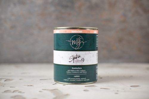 mÿ dog food signature - Nyúl, Édesburgonya, Joghurt, Kókusz, Menta menü