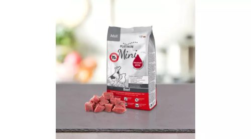 Platinum Adult Beef+Potato Mini - száraztáp marhahúsból kistestűeknek