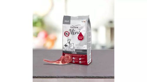 Platinum Adult Lamb+Rice Mini - száraztáp bárányhúsból kistestű kutyáknak