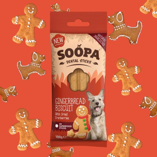 SOOPA - Dental Sticks - Gingerbread Biscuit fogtisztító