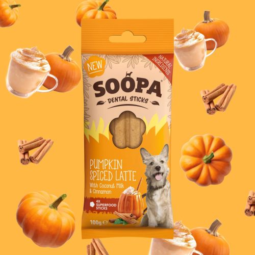 SOOPA - Dental Sticks - Pumpkin Spice Latte fogtisztító