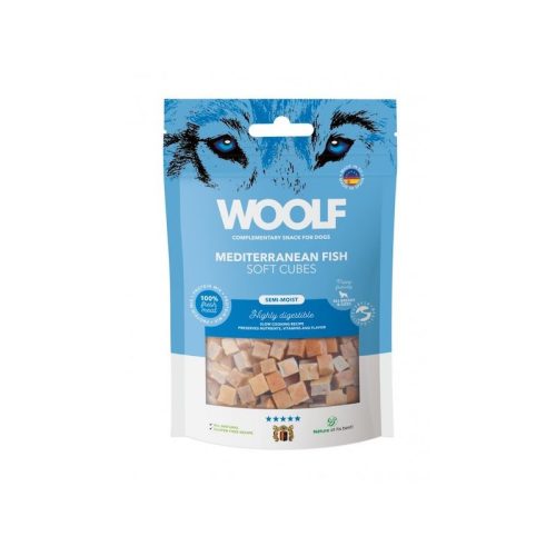 Woolf Mediterrán Hal Soft Cubes puha jutalomfalat