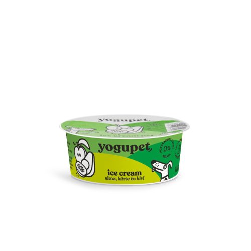 Yogupet - Ice Cream - Joghurt kutyáknak/cicáknak - Alma, Körte és Kivi