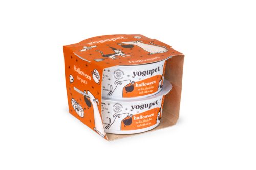 Yogupet - Limited Edition - Joghurt kutyáknak/cicáknak - Sütőtök, Inulin és Kurkuma (2db)