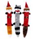 ZippyPaws - Skinny Peltz - Santa Fox, Raccoon & Elf Squirrel